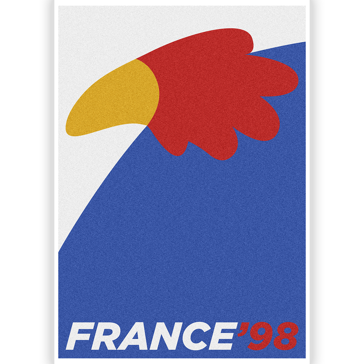 football memoraball socks with Footix, the blue rooster mascot from 1998 World Cup, featuring Portuguese craftsmanship 