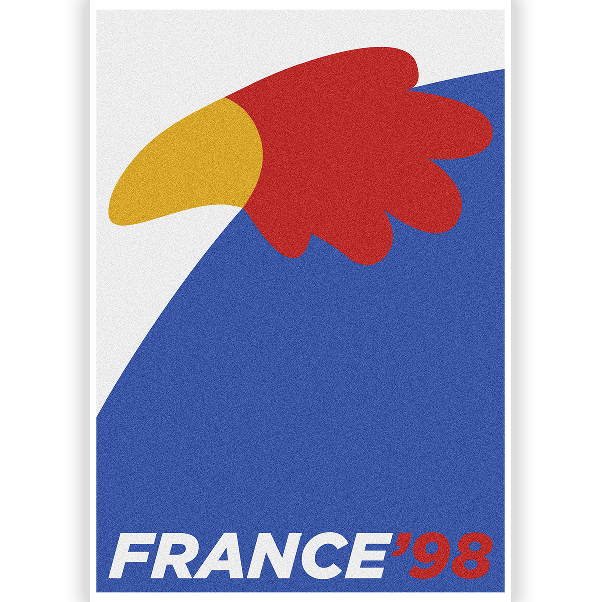 football memoraball socks with Footix, the blue rooster mascot from 1998 World Cup, featuring Portuguese craftsmanship 