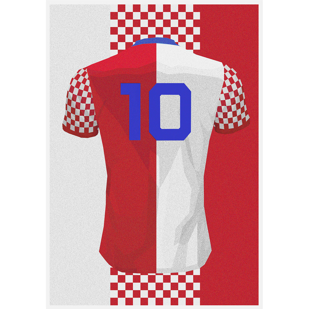 Memoraball socks featuring Modrić's number 10 and Croatian colors