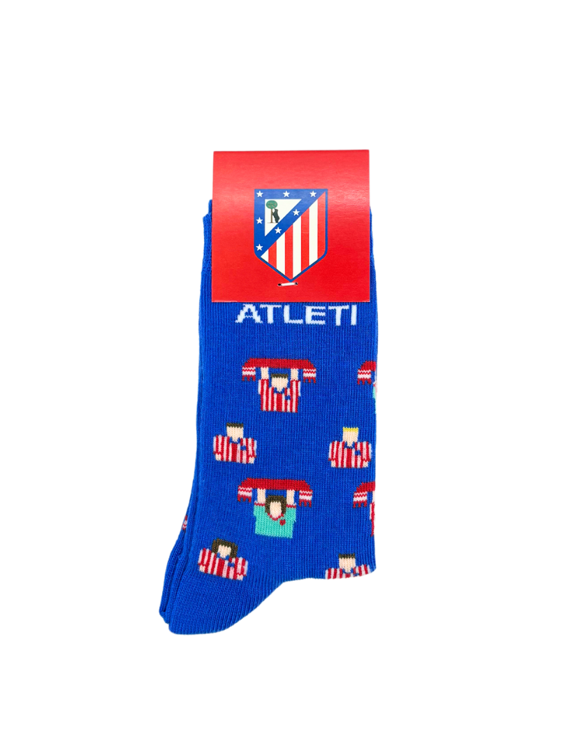 Meias Atlético de Madrid Afición Azul Chulézinho licenciada oficial 