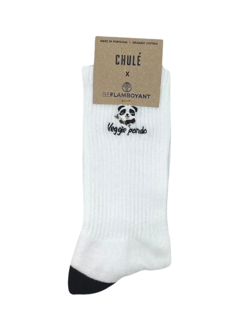 Colaboração CHULÉ x BEFLAMBOYANT - Edição Veggie Panda feita em Portugal