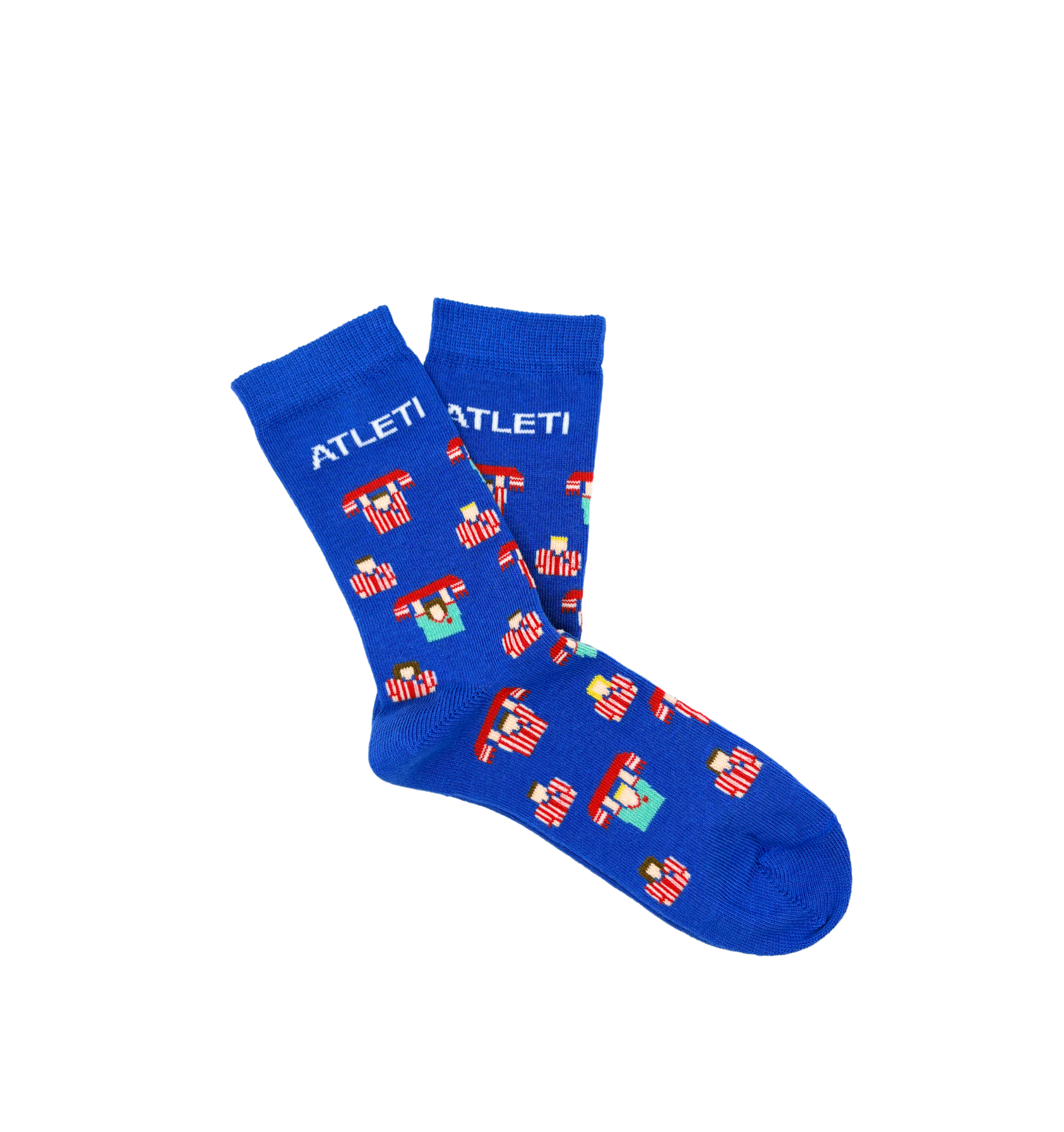 Meias oficiais Atlético de Madrid Afición Azul Kids, fabricado Portugal 