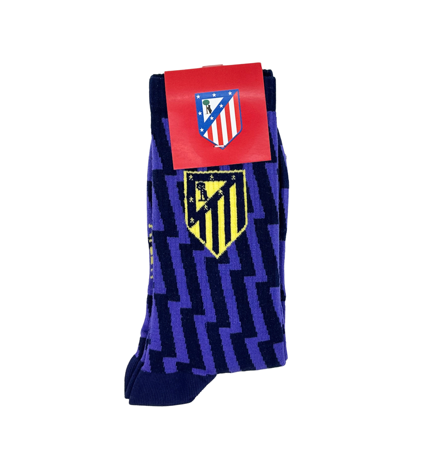 Meias oficiais Atlético de Madrid 2 Equipacion 25/26 - Colchoneros certificação GOTS