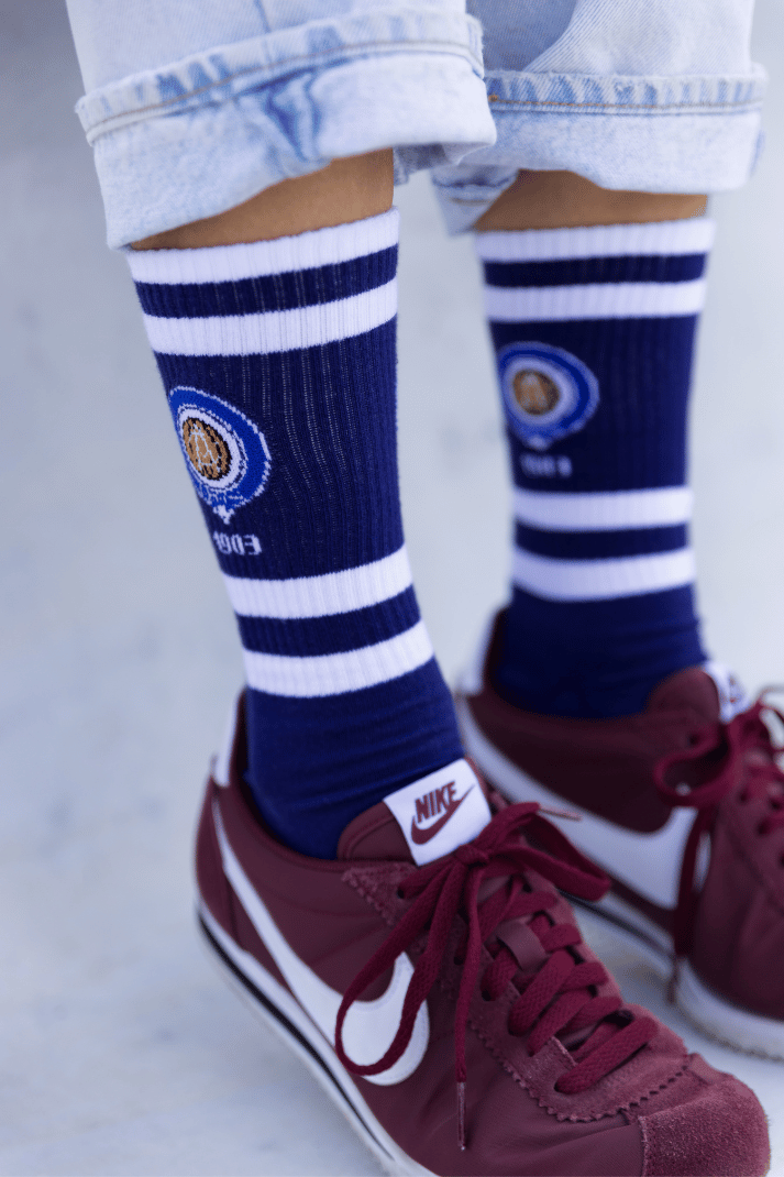 Meias Atlético de Madrid Primer Escudo Azul- licenciada oficial 