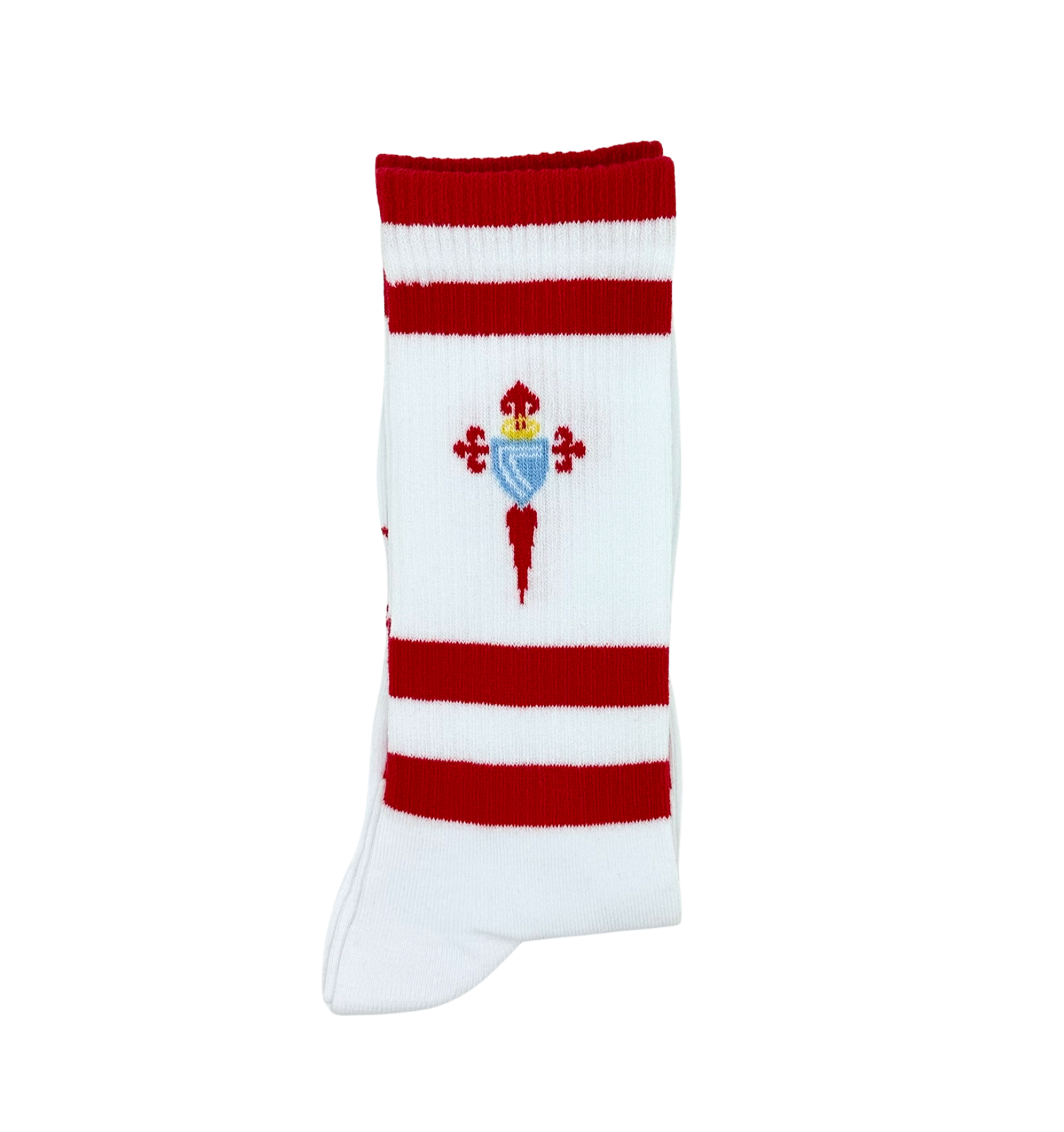 Meias oficiais Celta de Vigo Escudo Rojo- CHULÉ algodão orgânico