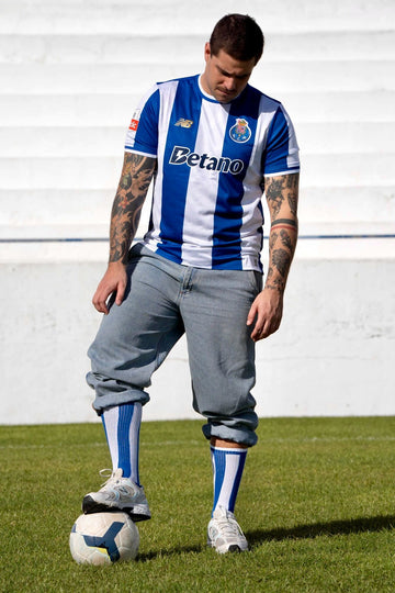 Meias oficiais FCP Classico dourado- Design tradicional futebol clube porto