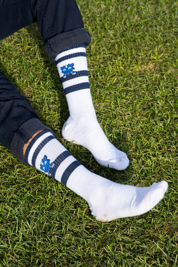 Meias oficiais FCP Draco riscas- Design tradicional Futebol Clube Porto