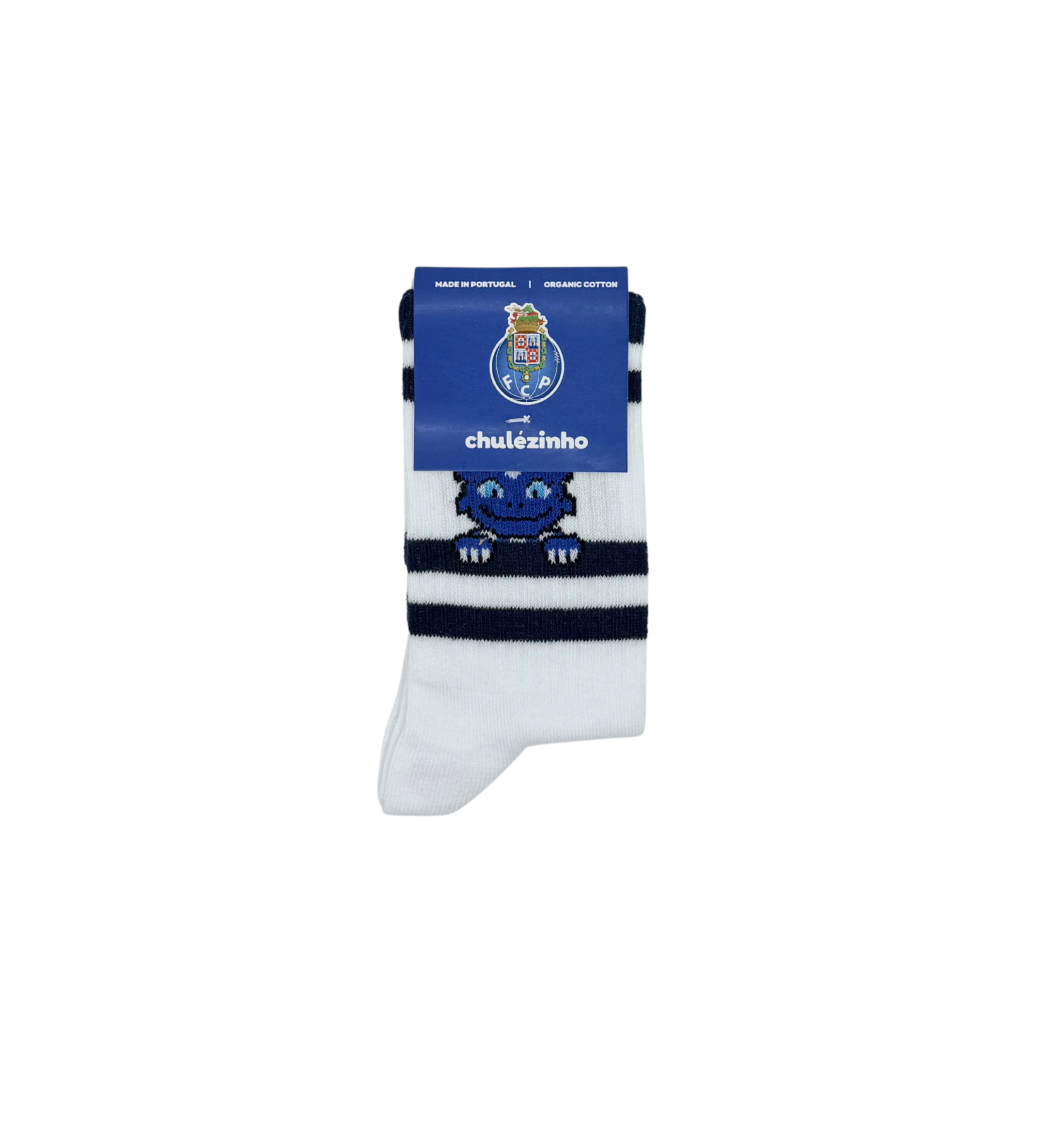 Meias FC Porto Draco Riscas algodão orgânico certificado