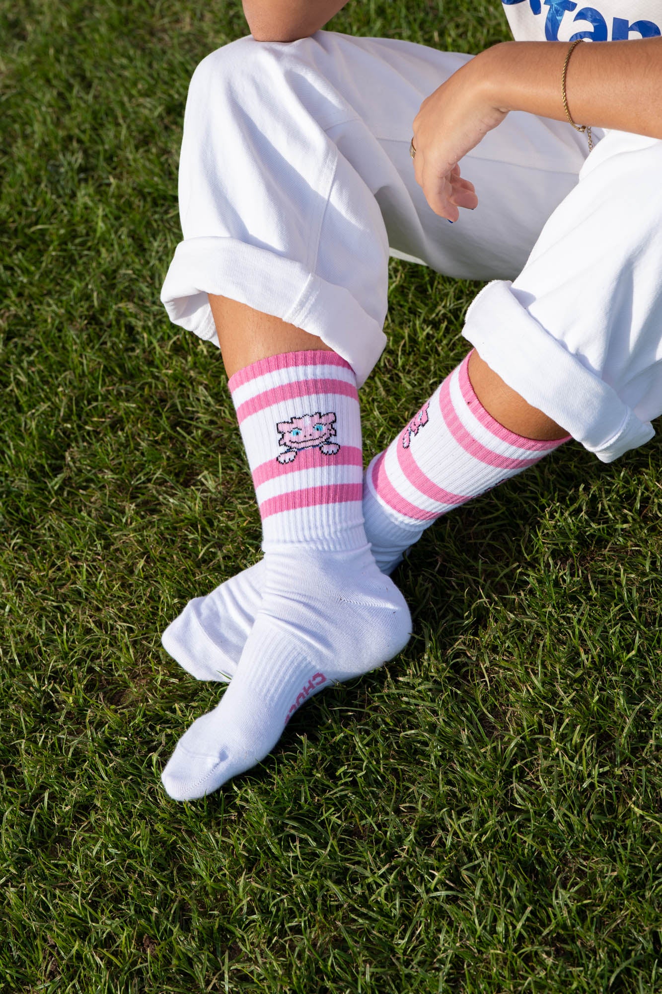 Meias FC Porto Viena Riscas - clássica algodão orgânico certificado GOTS