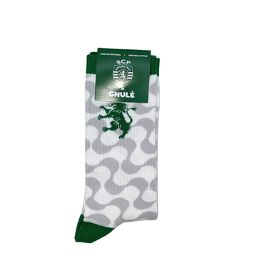 Meias Sporting CP 25/26 - Modelo alternativo licenciado sustentável