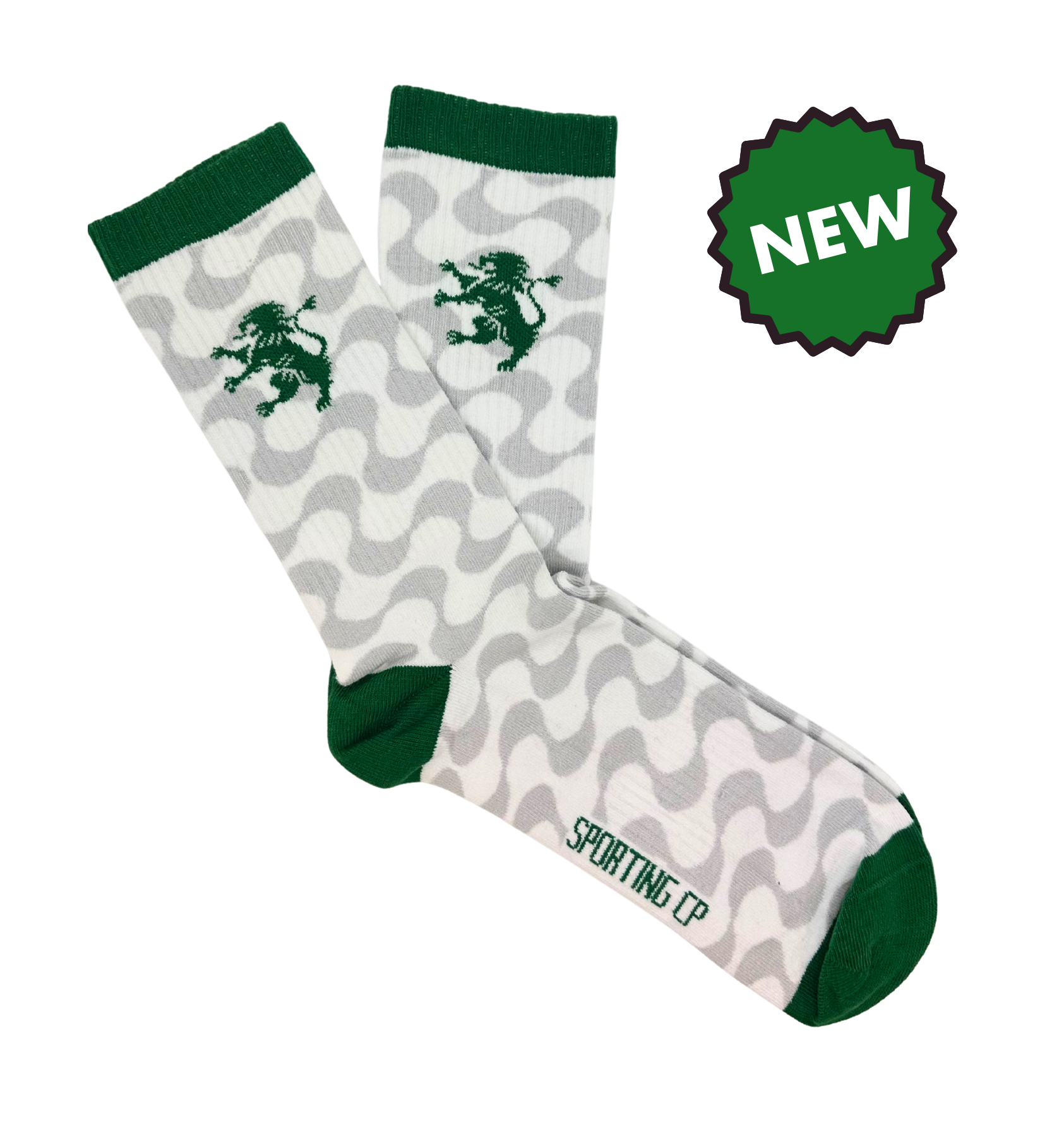 Meias oficiais Sporting CP equipamento alternativo 2025/26 - CHULÉ algodão orgânico