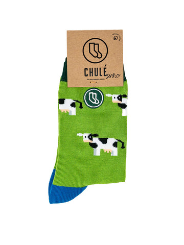CHULEZINHO Vacas - Meias sustentáveis feitas em Portugal