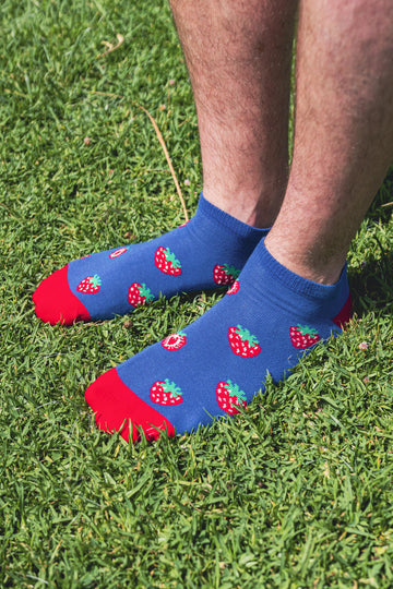 Ankle Socks - Strawberries